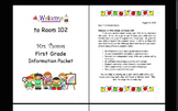 Back-to-School Welcome Packet – Editable!