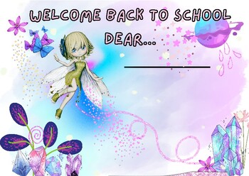 Preview of Back to School - Welcome - theme Magic