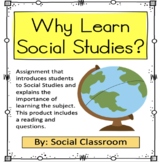 Back to School: Why Learn Social Studies?- Introduction to