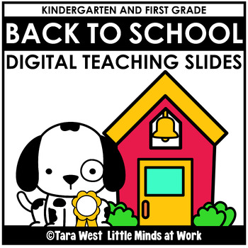 Preview of Back to School With Pip the Pup Certification Digital Teaching Slides