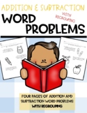 Back to School Word Problems- Addition and Subtraction wit