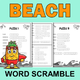 Back to School Word Scramble puzzles: Unscramble and Learn!