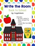 Back to School Write the Room