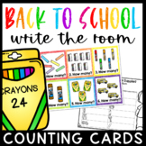 Back to School Activities | Math Centers | Counting 1-20