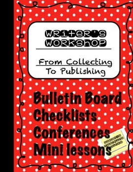 Preview of Back to School Writer's Workshop from Collection to Publishing CCSS Support B&W