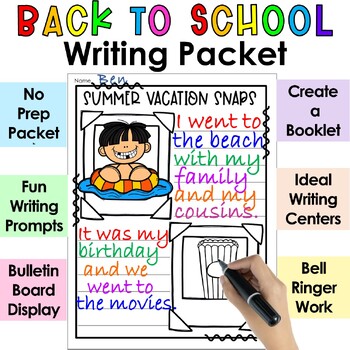 Preview of Back to School Activities - All About Me Book - Get to Know You - Coloring Pages