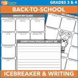 Back-to-School First Day Icebreaker & Beginning-of-Year EL