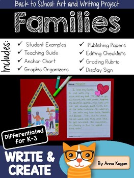 Preview of Back to School Writing Activity FAMILY
