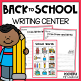 Back to School Writing Center