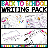 Back to School Writing Centers & Practice Activities for F