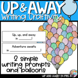 Back to School Writing Craft - Up & Away Balloon Bulletin 
