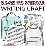 Back to School Writing Craft as September Bulletin Board