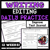 Back to School Writing Grammar and Conventions Practice