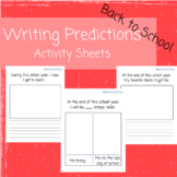 Back to School Writing Predictions Pages-Critical Thinking