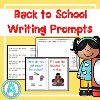 Back to School Writing Prompts **FREEBIE** by Mrs A's Room | TpT