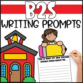 Preview of Back to School Writing Prompts | Back to School Writing Centers