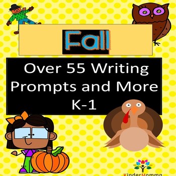 Preview of Fall Writing Prompts Bundle