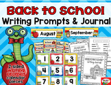 Back to School Writing: Prompts, Journal, & Crafts