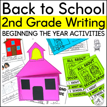 2nd Grade Back to School Writing Prompts & Welcome Back to School ...