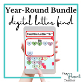 Back to School Year-Round Primary Digital Find the Letter 