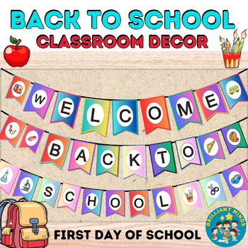 Back to School BUNDLE: Classroom Decorations, Crafts, Bulletin Board