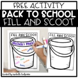 Back to School activities games team building bucket filler FREE
