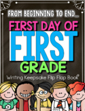 Back to School First Day of 1st Grade Flip Flap Book® | Di