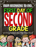 Back to School First Day of Second Grade Flip Flap Book® |
