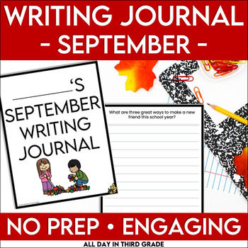 Back to School Activities - Fall Writing Prompts for Third Grade