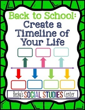Preview of Back to School: Create a Timeline of Your Life