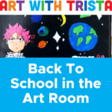 BTS in the Art Room - Collaborative Art Projects & Ice Bre