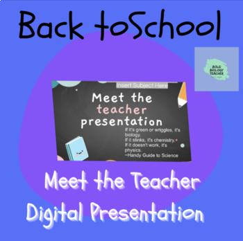 Teachers: The Back to School Presentation Template You Need