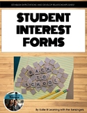 Back to School: student interest forms