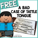 Book Activity: A Bad Case of Tattle Tongue