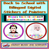 Back to School with Bilingual Digital Stickers of Painters