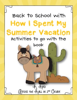 Preview of Back to School with "How I Spent My Summer Vacation"