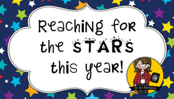 Back to Student Gift Tag | Reaching for the Stars by Oh So Random
