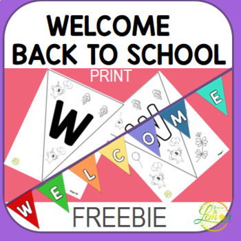 Back to school 2 designs Coloring sheets and class room decor | TpT