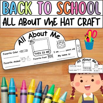 Back To School All About Me Hat Craft 