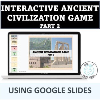 Preview of Back to school Games Middle/High School: Ancient Civilizations part 2