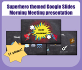 Back to school! Google slides Morning meeting presentation