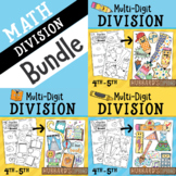 Back to school Math Bundle-  1 & 2 Digit Divisor LONG DIVI