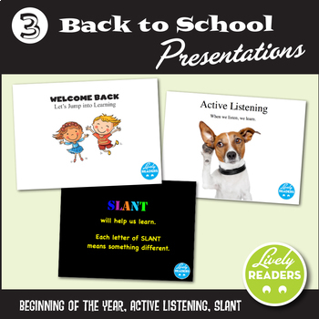 Preview of Back to school PowerPoint presentations - Procedures! Expectations!