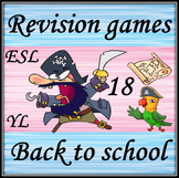 Back to school Revision games ESL powerpoint games English