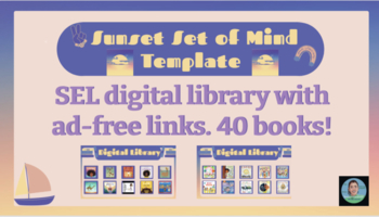 Preview of Back to school S.E.L Digital Library