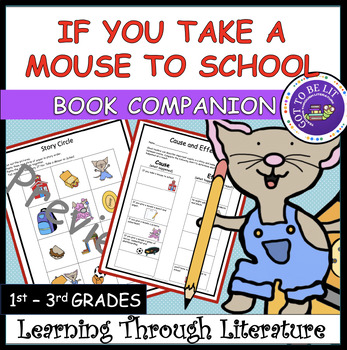 Preview of If You Take a Mouse to School Book Companion READING Writing SEL Activities