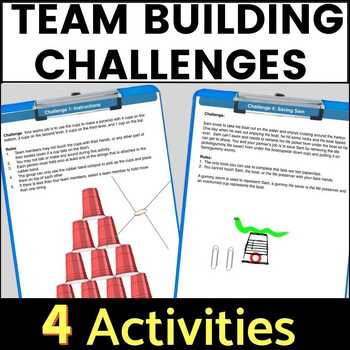 Preview of Back to school Teamwork First Day of School Team building Activities Save Fred