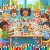 Back to school coloring pages | Back to School Activities 