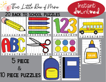 printable number puzzles teaching resources teachers pay teachers