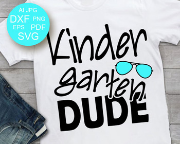 Download Back To School Svg Teacher Svg Kindergarten Shirt Svg Cricut Silhouette Dxf